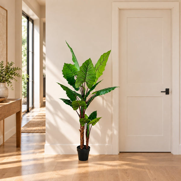 Nearly Natural Artificial 170cm Tall Taro Plant / Giant Elephant Ear Plant — gallery image 11