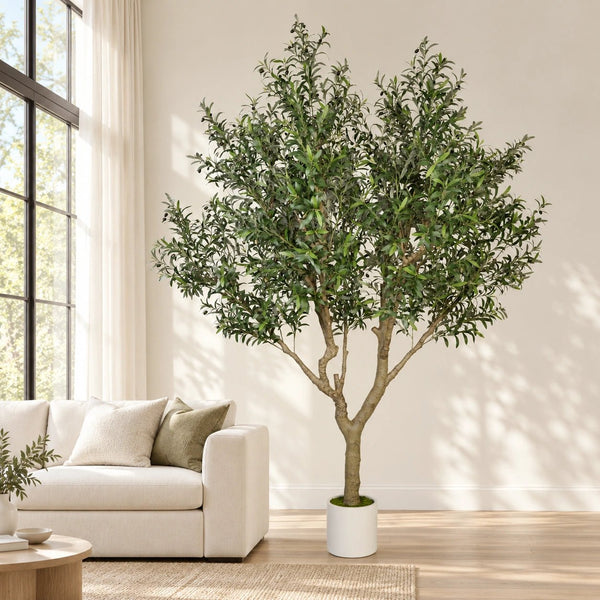 Nearly Natural Extra Large Olive Tree with Olives 280cm — gallery image 7