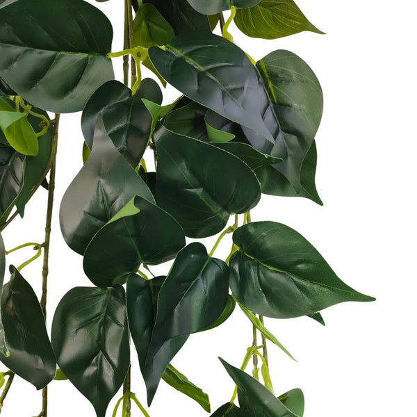 Lush Hanging Philodendron Trail – UV Protected Greenery (110cm) — gallery image 3