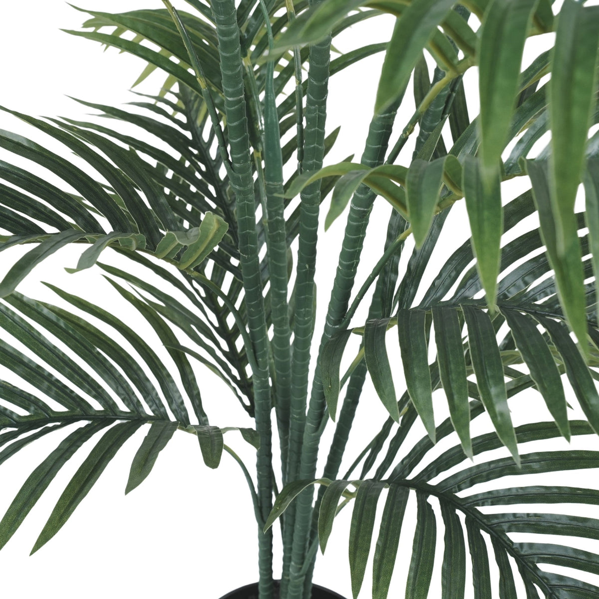 Potted Bushy Artificial Areca Palm Tree 120cm — gallery image