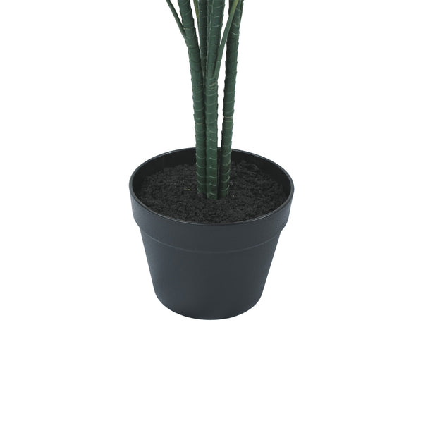 Potted Bushy Artificial Areca Palm Tree 120cm — gallery image 5