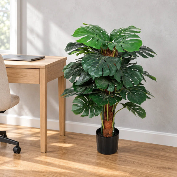 Premium Artificial Monstera Deliciosa Tree 100cm — gallery image 8