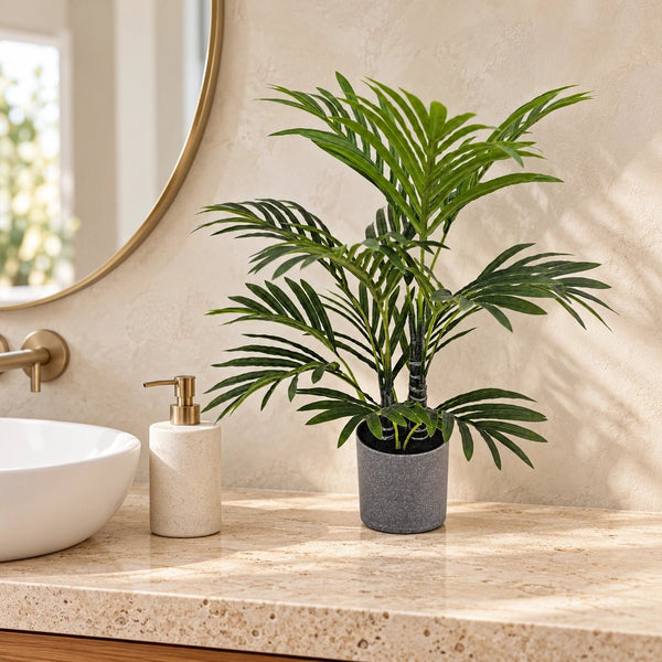 Premium Artificial Potted Premium Mini Palm Tree 55cm — gallery image 6