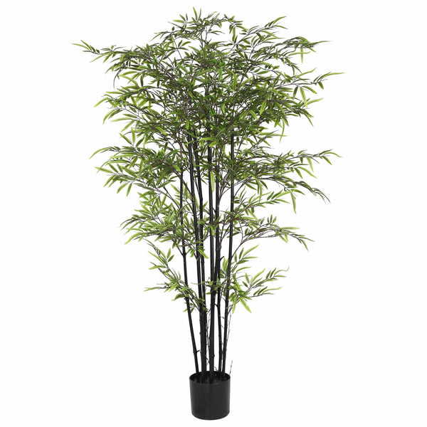 Premium Dense Artificial Black Bamboo 180cm — gallery image 8