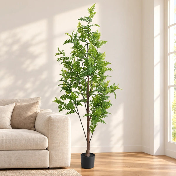 Premium Real Touch Artificial Bracken Palm Tree 180cm — gallery image 6