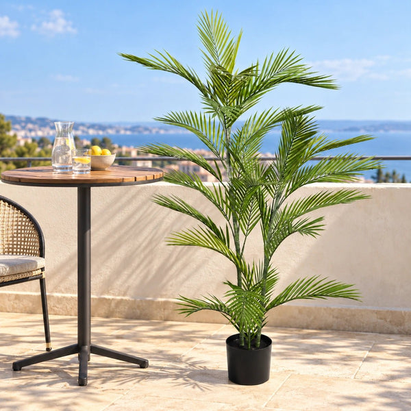Real Touch Artificial Phoenix Palm Tree UV Resistant 135cm — gallery image 7