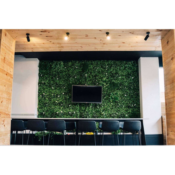 Sample - White Lily Artificial Vertical Garden Panel (25cm x 25cm) — gallery image 8