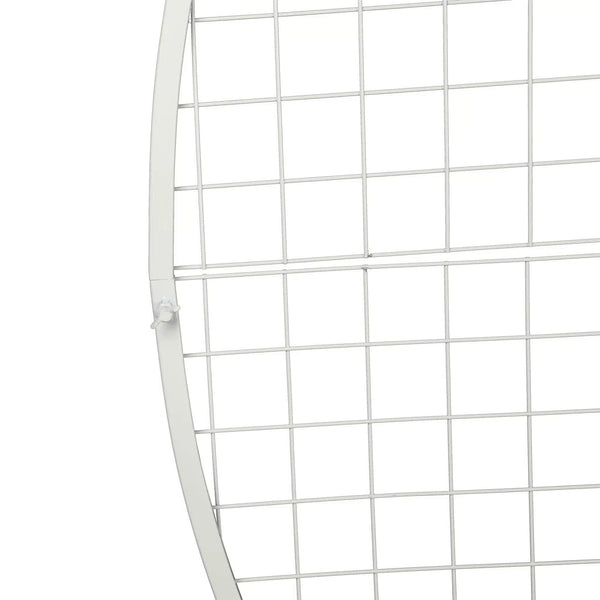 Sturdy Circular Flower Wall / Event Stand 200cm Diameter (White Frame) — gallery image 5