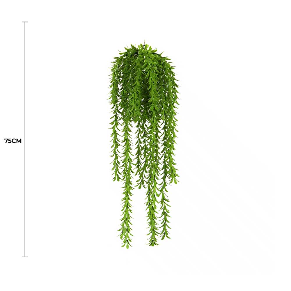 Very Dense Artificial Hanging Myrtle Vine 75cm Long UV Resistant — gallery image