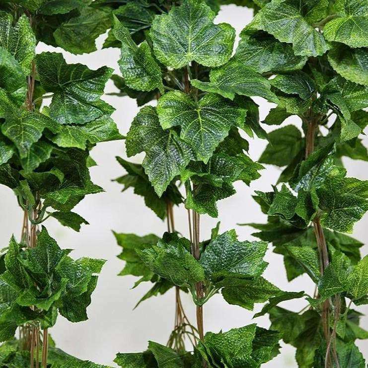 Artificial Hanging Ivy Garland Vines 260cm Packet of 5 Vines Designer
