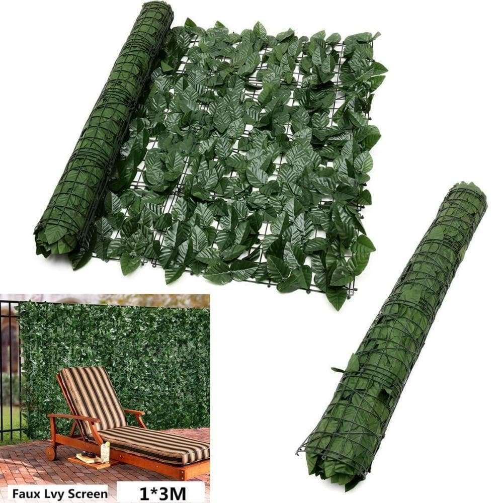 Artificial Ivy Leaf Roll 3m X 1m (Camellia Style Fake Ivy Roll)