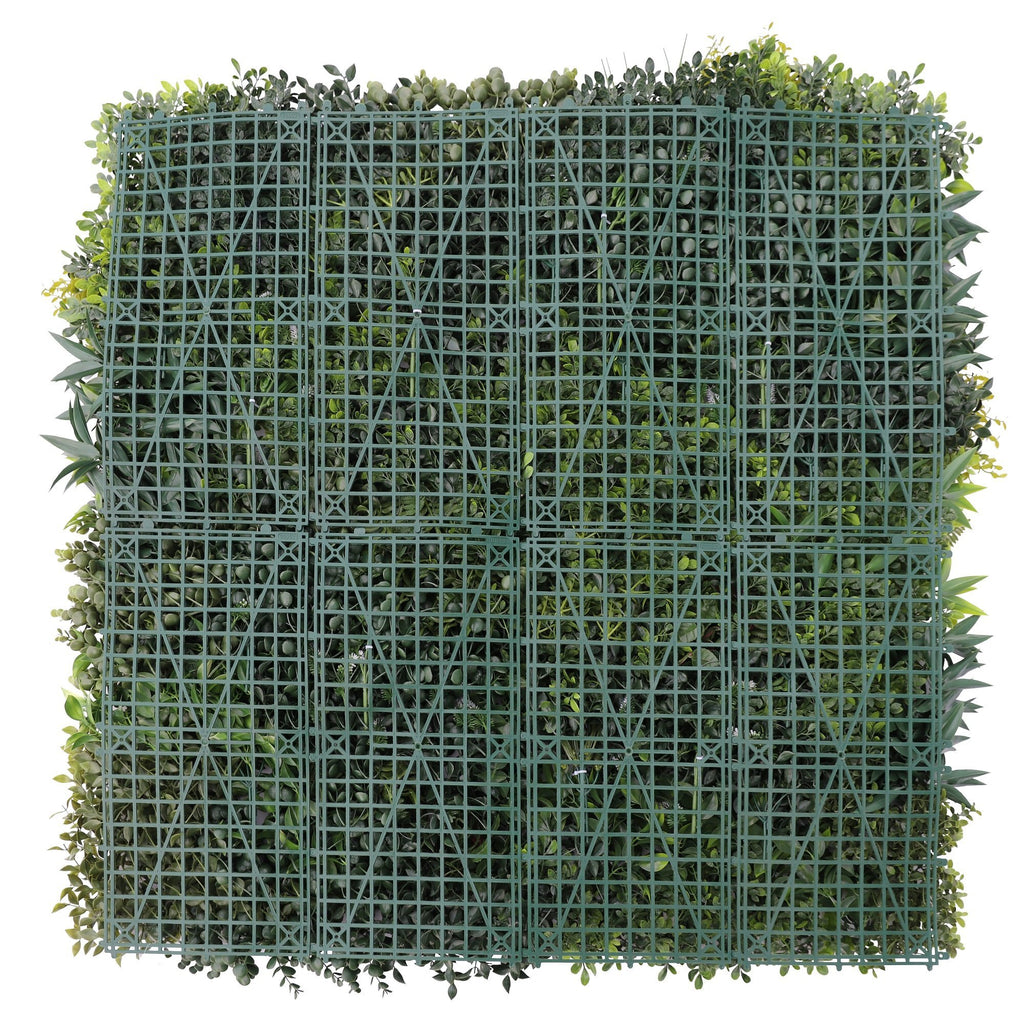 Lush Spring Vertical Garden 100cm x 100cm - UVTEX Certified UV Resistant — UV resistant artificial plant