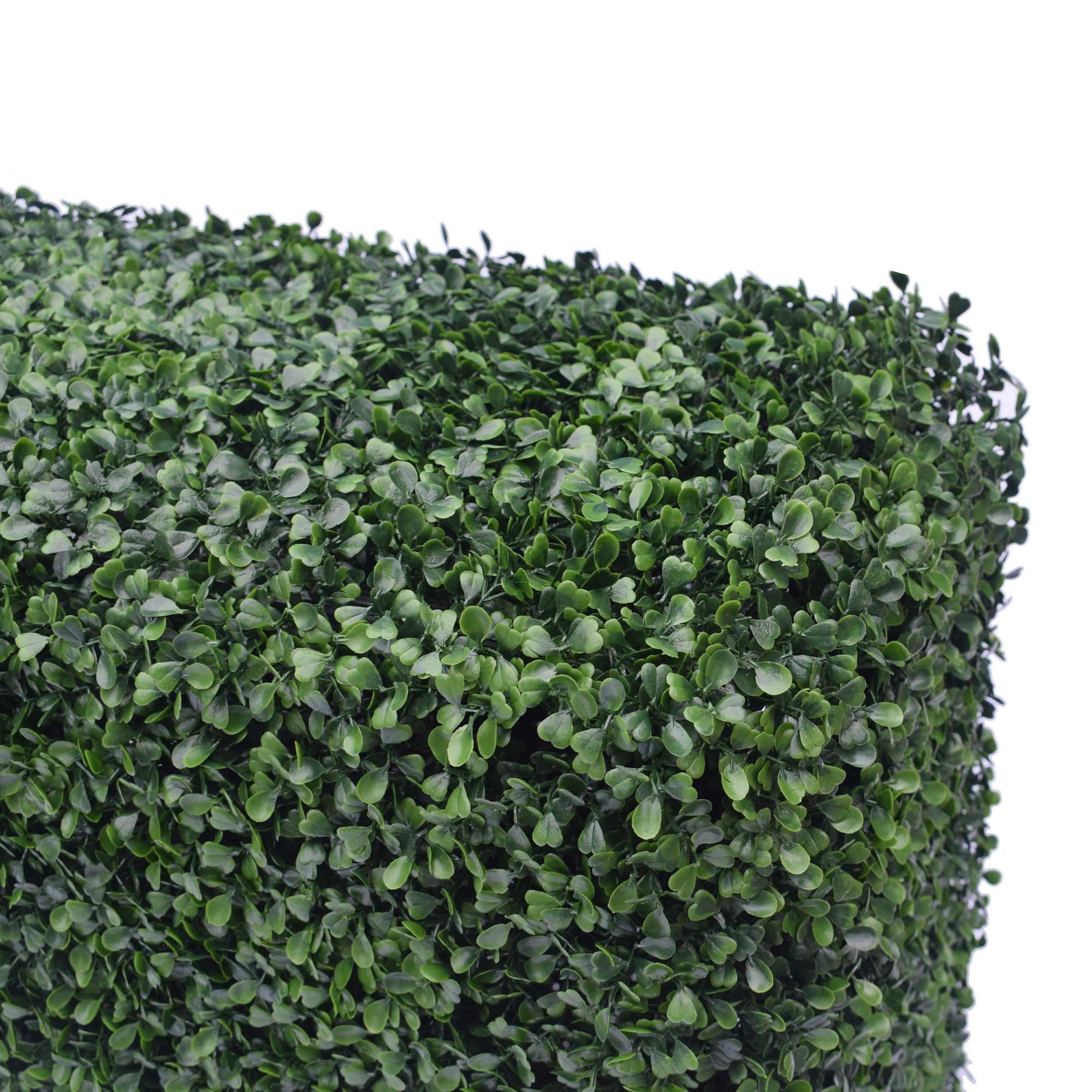PORTABLE BOXWOOD HEDGE UV STABILISED 75cm High 100cm Long - Designer Vertical Gardens artificial garden wall plants artificial green wall australia