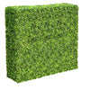 UV Resistant Portable Light Boxwood Artificial Hedge - 1m High x 1m Wide x 30cm Deep - Designer Vertical Gardens artificial garden wall plants artificial green wall australia