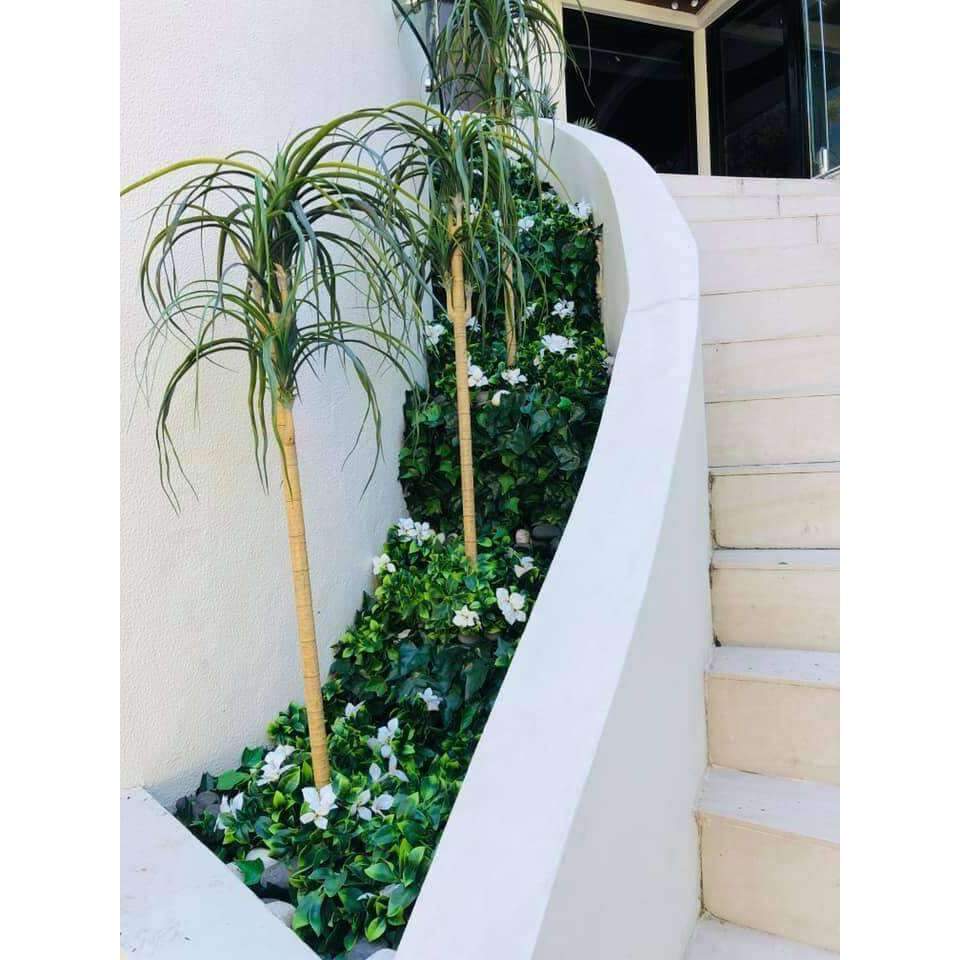 White Flowering Jasmine Artificial Stem 30cm - Designer Vertical Gardens artificial garden wall plants artificial green wall australia