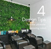 4 design tips for designing your hairdressing salon for ultimate relaxation. - Designer Vertical Gardens