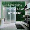 Top 5 Spots for Artificial Vertical Gardens in your home - Designer Vertical Gardens