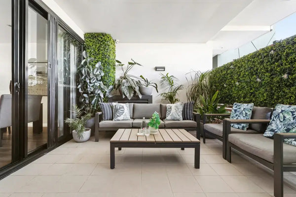 Luxury Mixed Ivy Artificial Hedge Panel 1m x 1m – SGS UV Resistant — gallery image 29