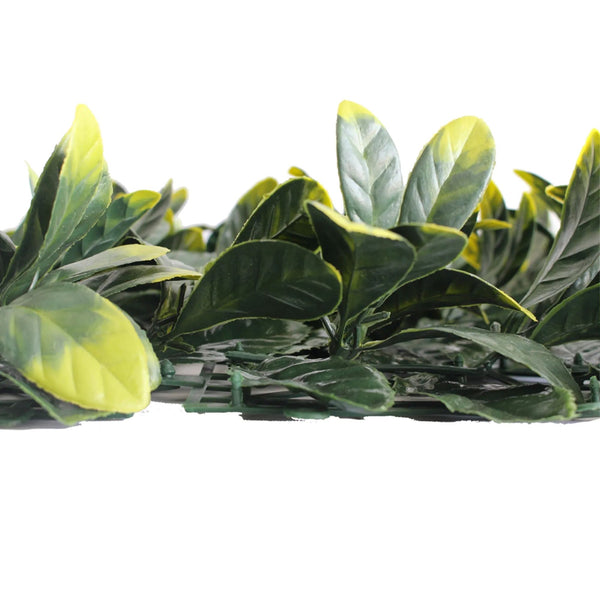 Lemon Leaf Artificial Hedge Panel 1m x 1m – SGS UV Resistant — gallery image 10