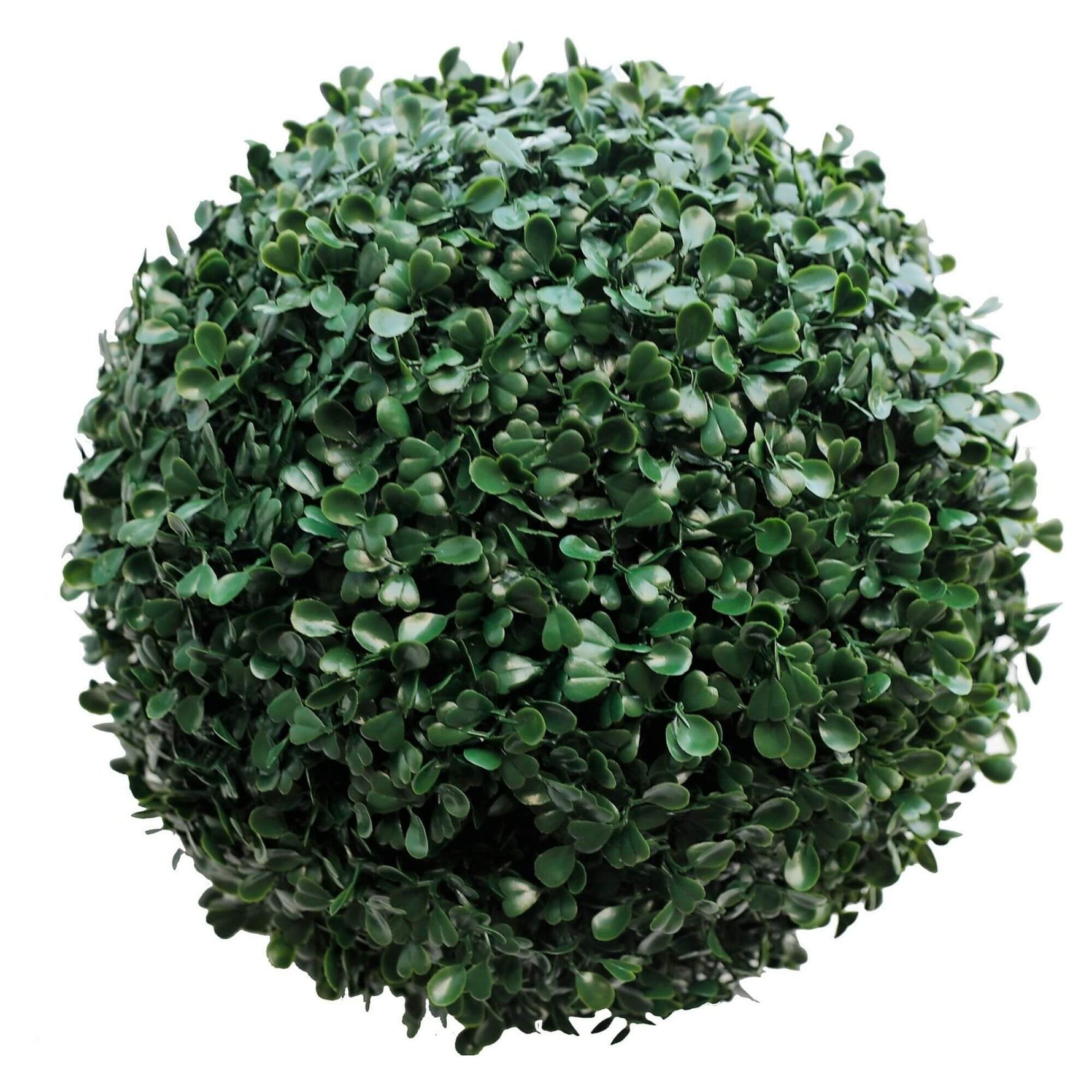Boxwood Topiary Ball UV Resistant 40cm - side view