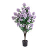 120cm UV Protected Artificial Lilac Crepe Myrtle Tree | Outdoor Faux Flowering Plant