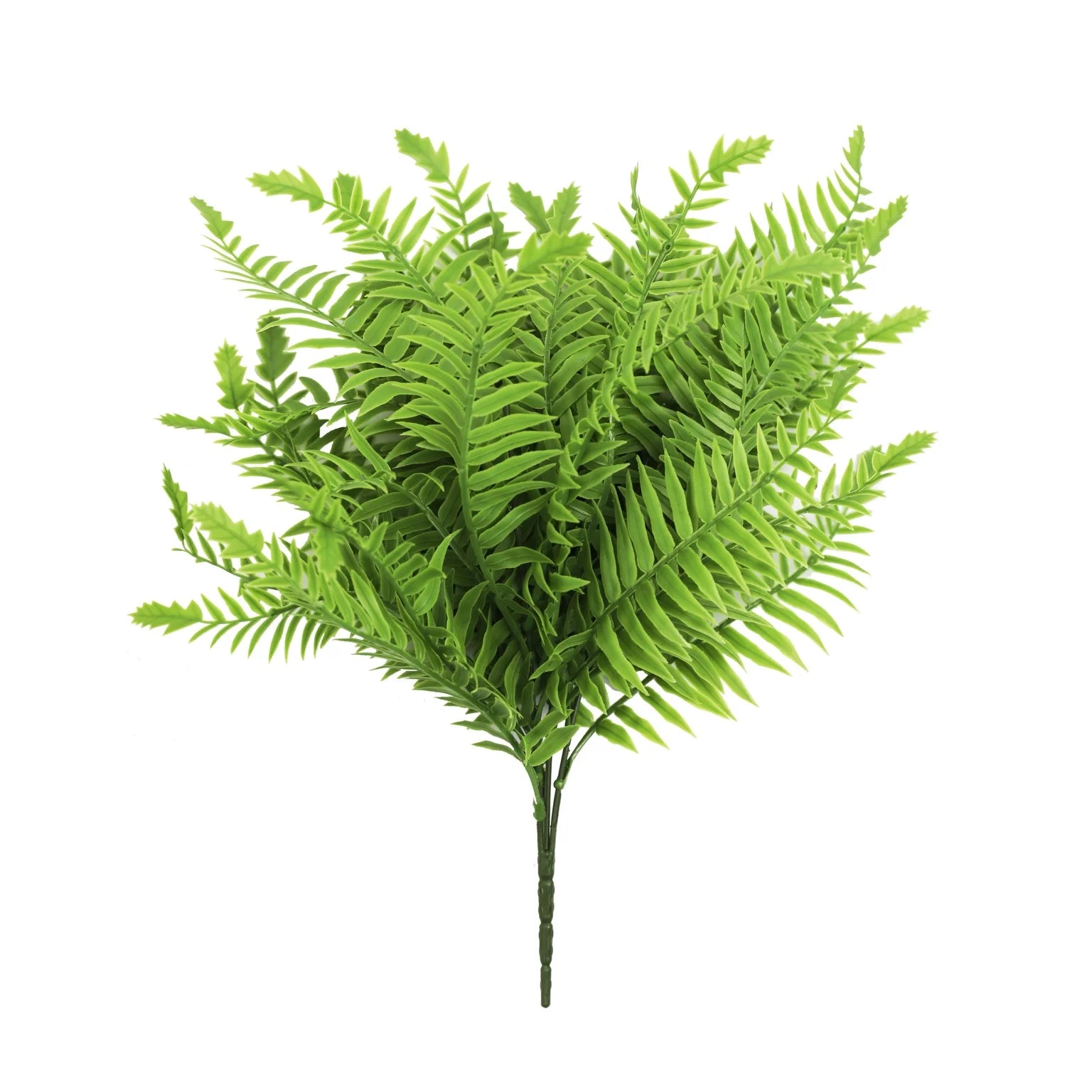 Artificial Fern (Lady Fern) 40cm UV Resistant - side view