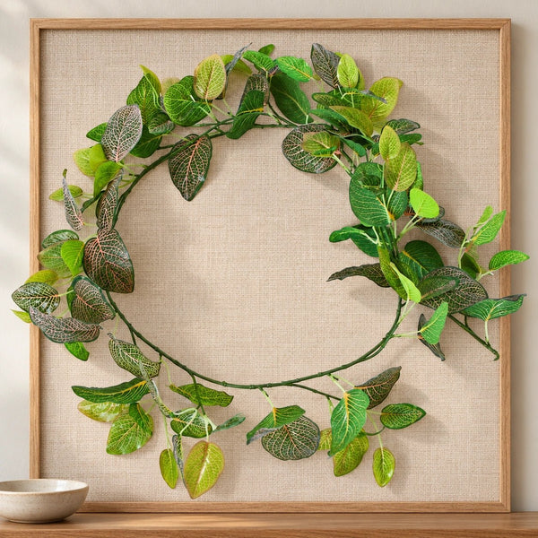 2 Pack - Artificial Fittonia Garland - 190cm — gallery image 4