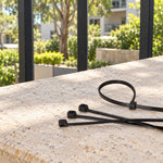 25cm UV Cable ties (wire, mesh or surfaces with holes) - 100 Pack - Designer Vertical Gardens artificial green wall sydney artificial vertical garden melbourne