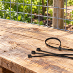 25cm UV Cable ties (wire, mesh or surfaces with holes) - 100 Pack - Designer Vertical Gardens artificial green wall sydney artificial vertical garden melbourne