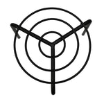 Top view of the 26cm Premium Quality Plant Stand (Circular) showing the circular metal support rings designed to securely hold plant pots.