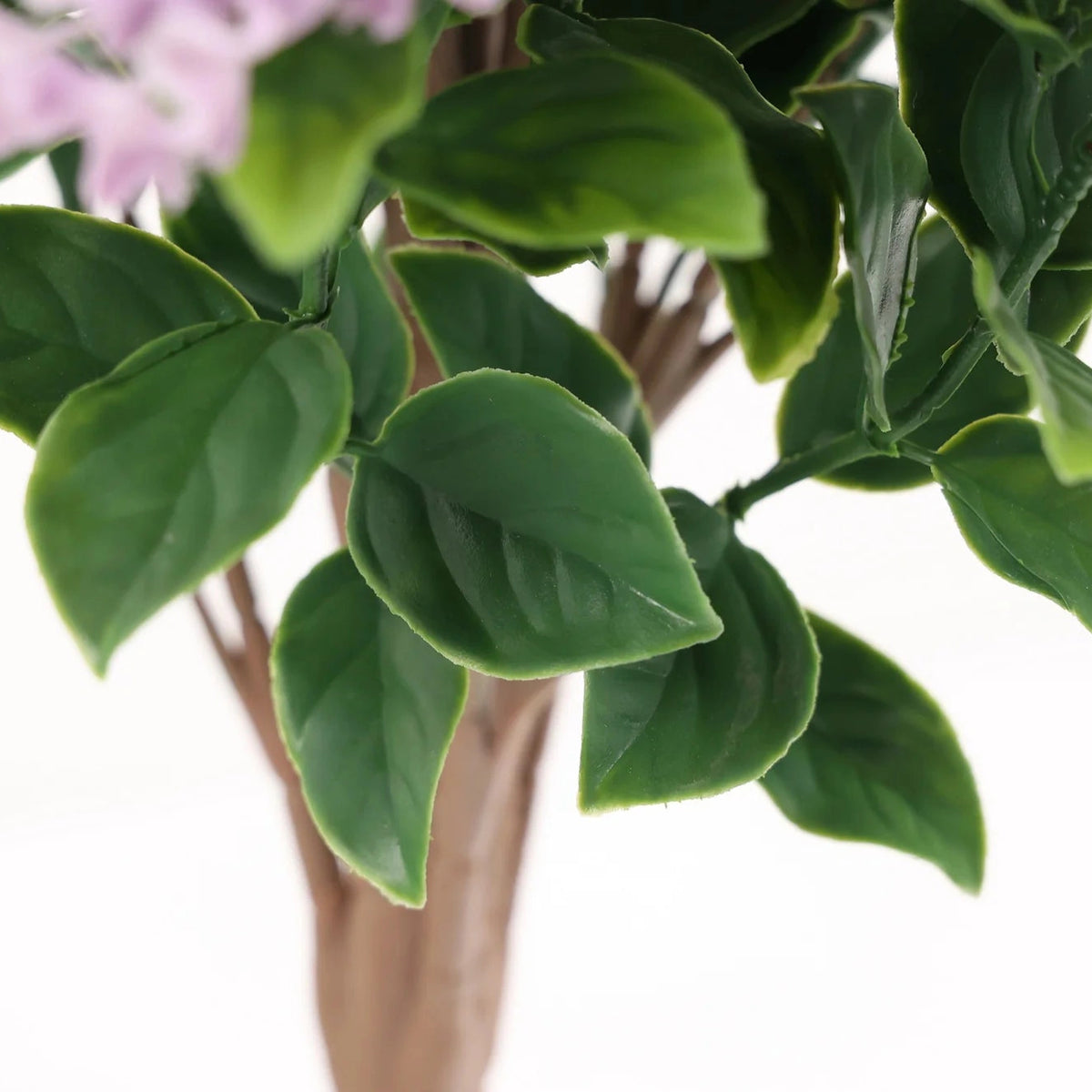 artificial lilac crepe myrtle tree 90cm - leaf detail