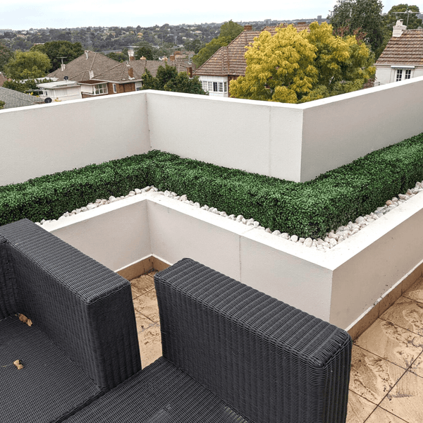 Portable Boxwood Hedge 100cm x 25cm - UVTEX Certified UV Resistant — gallery image 16