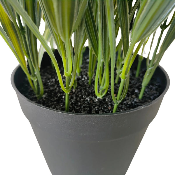 Potted Artificial Grass Plant Dense Green Grass UV Resistant 38cm — gallery image 8