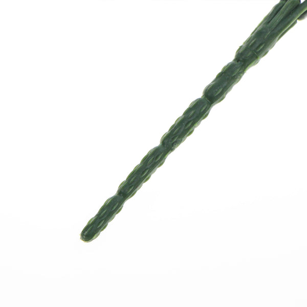 (5 Pack) Artificial Stem Brown Tipped Fake Grass Plant 35cm — gallery image 8