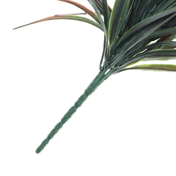 (5 Pack) Artificial Stem Brown Tipped Fake Grass Plant 35cm — gallery image 7