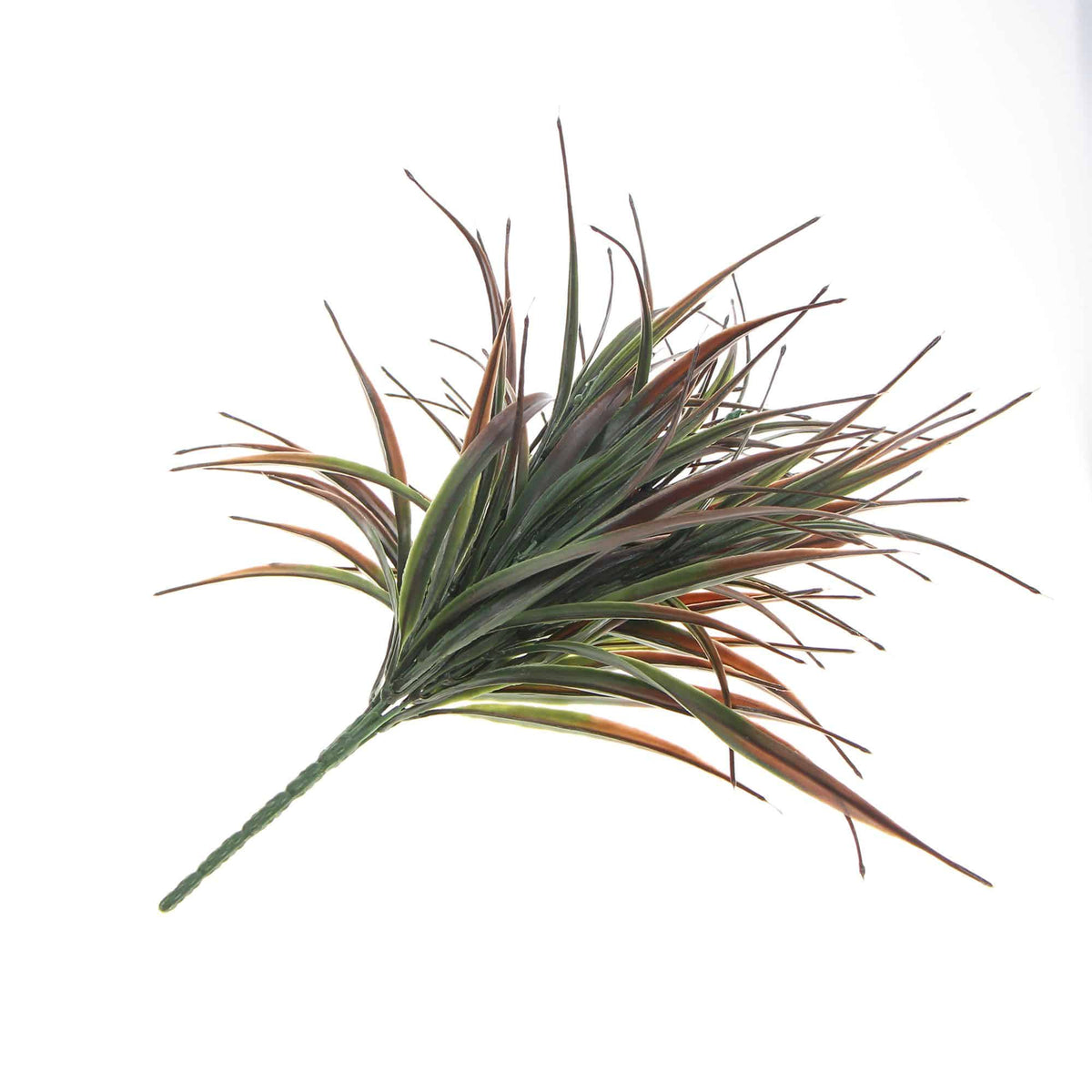 (5 Pack) Artificial Stem Brown Tipped Fake Grass Plant 35cm — gallery image
