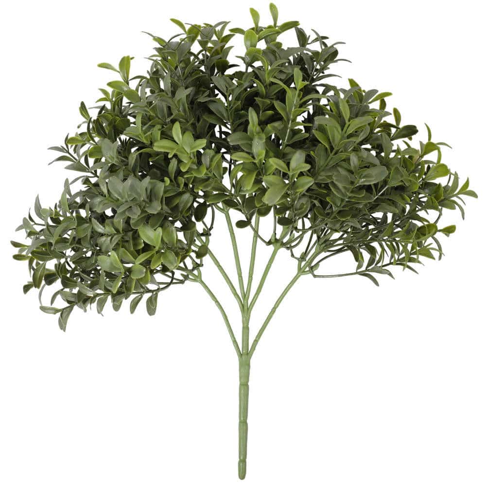 5 Pack Dense Artificial Buxus Foliage 30cm UV Resistant — gallery image