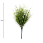 5 Pack - UV White Tipped Artificial Grass Stem - 35cm - Designer Vertical Gardens artificial garden wall plants artificial green wall australia