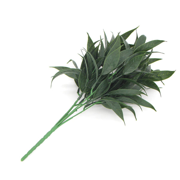 5-packs Dark Green Tipped Willow Oak Stem UV Resistant 30cm — gallery image 9