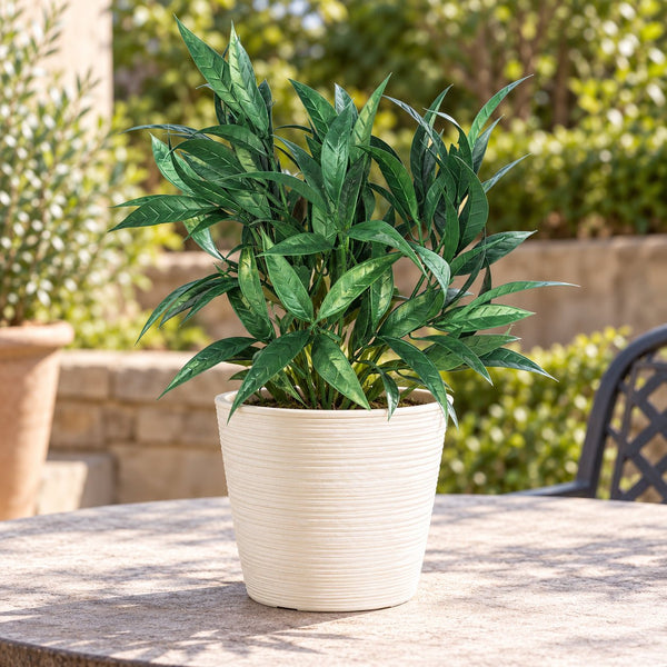5-packs Dark Green Tipped Willow Oak Stem UV Resistant 30cm — gallery image 13
