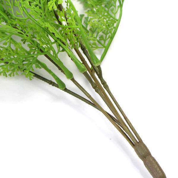 80cm Hanging Fresh Green Dense Maiden Hair Fern Bush UV Resistant — gallery image 15