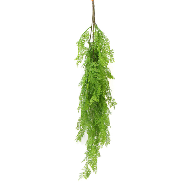 80cm Hanging Fresh Green Dense Maiden Hair Fern Bush UV Resistant — gallery image 10