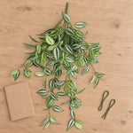 80cm Mixed Philodendron Bush - Artificial Hanging Plant - Designer Vertical Gardens artificial garden wall plants artificial green wall australia