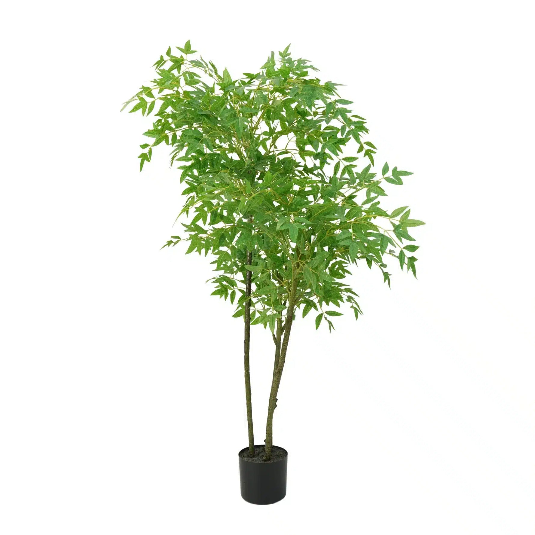 Luscious Premium Artificial Nandina Tree (Sacred Bamboo) 140cm - side view