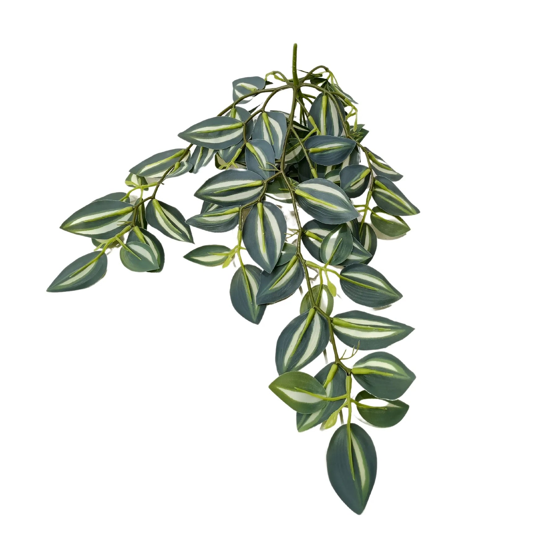 Artificial Hanging / Draping Tradescantia Zebrina 42cm - detail view