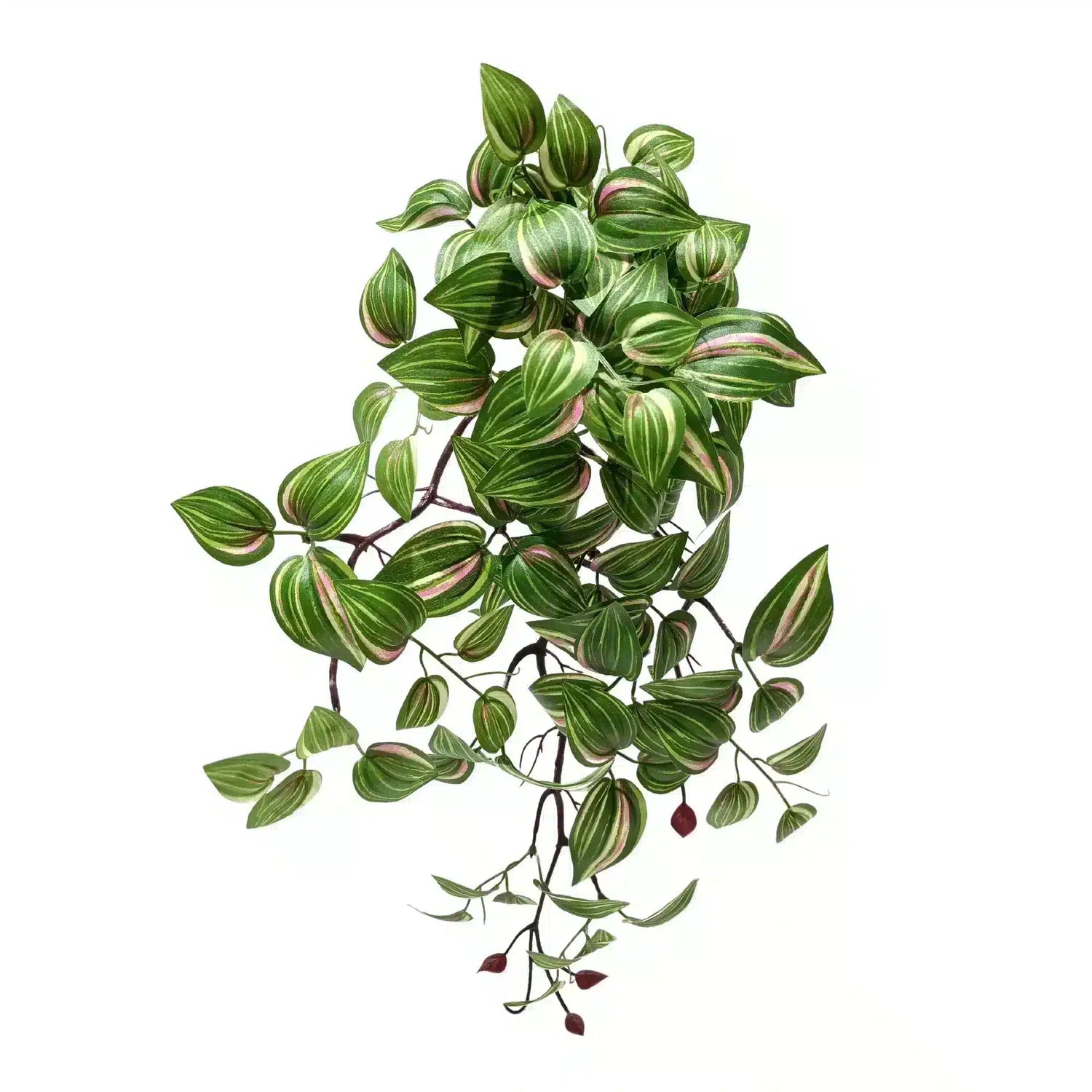 Artificial Hanging / Draping Wandering Jew 42cm - side view