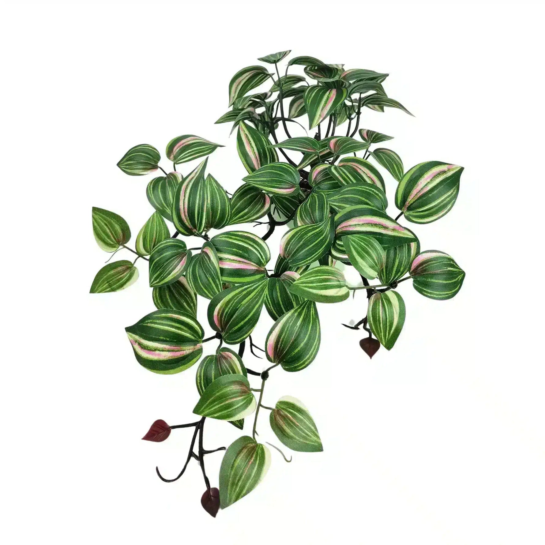 Artificial Hanging / Draping Wandering Jew 42cm - overhead view
