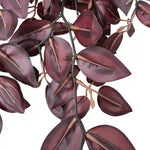 Artificial Hanging / Draping Burgundy Tradescantia Zebrina 42cm - lifestyle image
