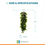 UV Extendable Hanging Flowering Pepperberry Garland - 55cm