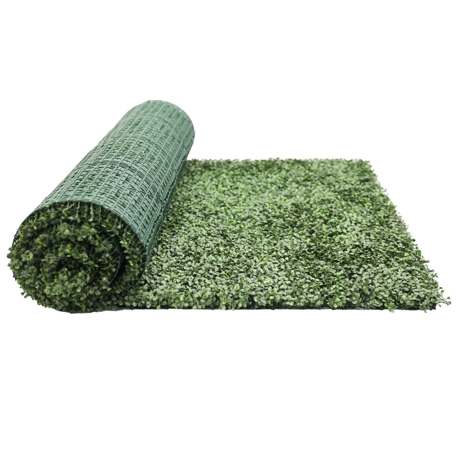Artificial Boxwood Roll 3m x 1m - UV Resistant Privacy Hedge Panel - side view